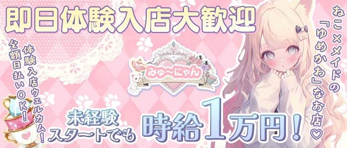 みゅ〜にゃん(横浜ガールズバー)の求人・体験入店情報