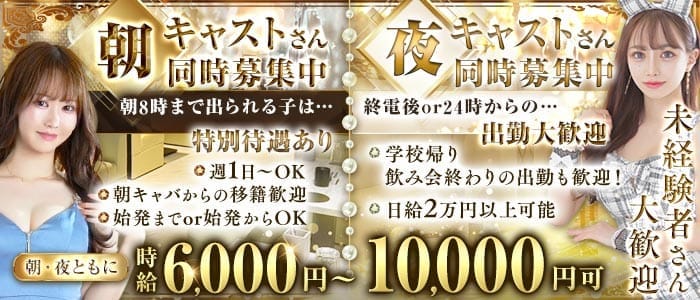 VESTA（ヴェスタ）(恵比寿昼キャバ・朝キャバ)の求人・体験入店情報