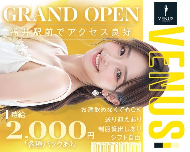 VENUS（ヴィーナス）のガールズバー体入