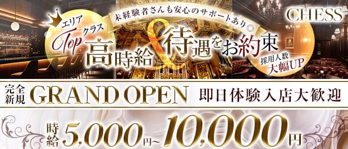 CHESS ～チェス～ 歌舞伎町キャバクラ 即日体入募集バナー