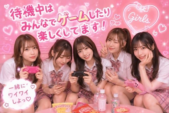 待機中はお好きなように♪