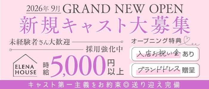 エレナハウス 奈良(新大宮キャバクラ)の求人・体験入店情報