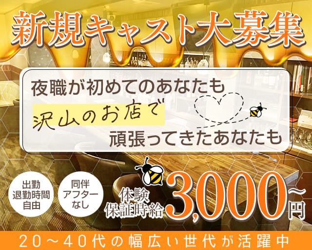 BARラウンジ 888（ハチミツ）(安城ラウンジ)の求人・体験入店情報