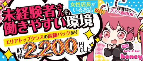 朝昼 Cafe&Bar honey(ハニー)【公式求人・体入情報】(錦糸町ガールズバー)の求人・体験入店情報