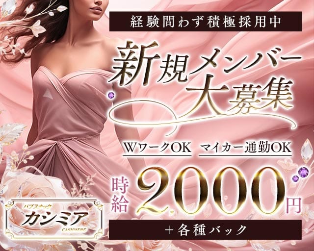 カシミアのスナック体入