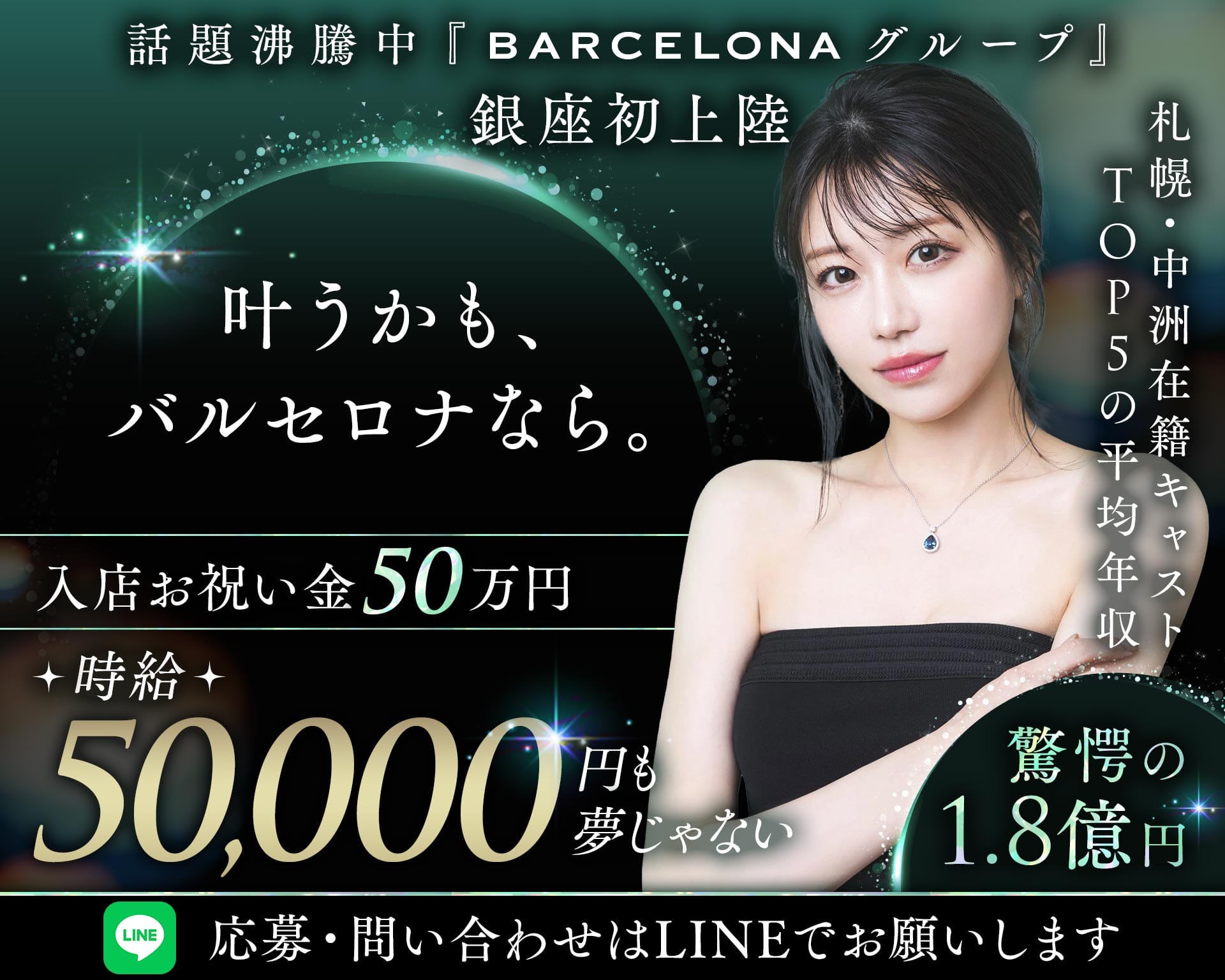 【銀座】BARCELONA 萌葱（もえぎ） TOP画像①