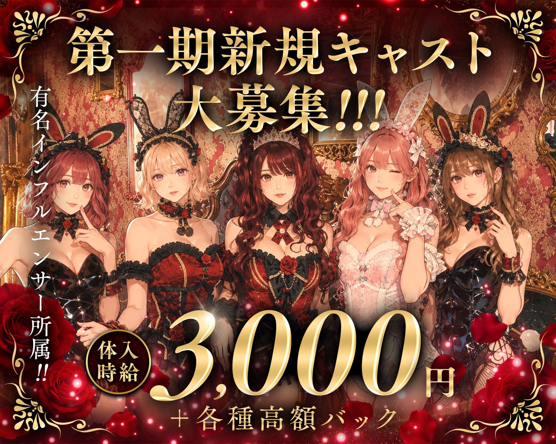 Bisquedoll the Bunny（ビスクドール ザ バニー） 難波ガールズバー TOP画像