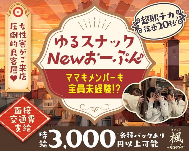 【JR横浜線 古淵駅】スナック楓（かえで）のスナック体入