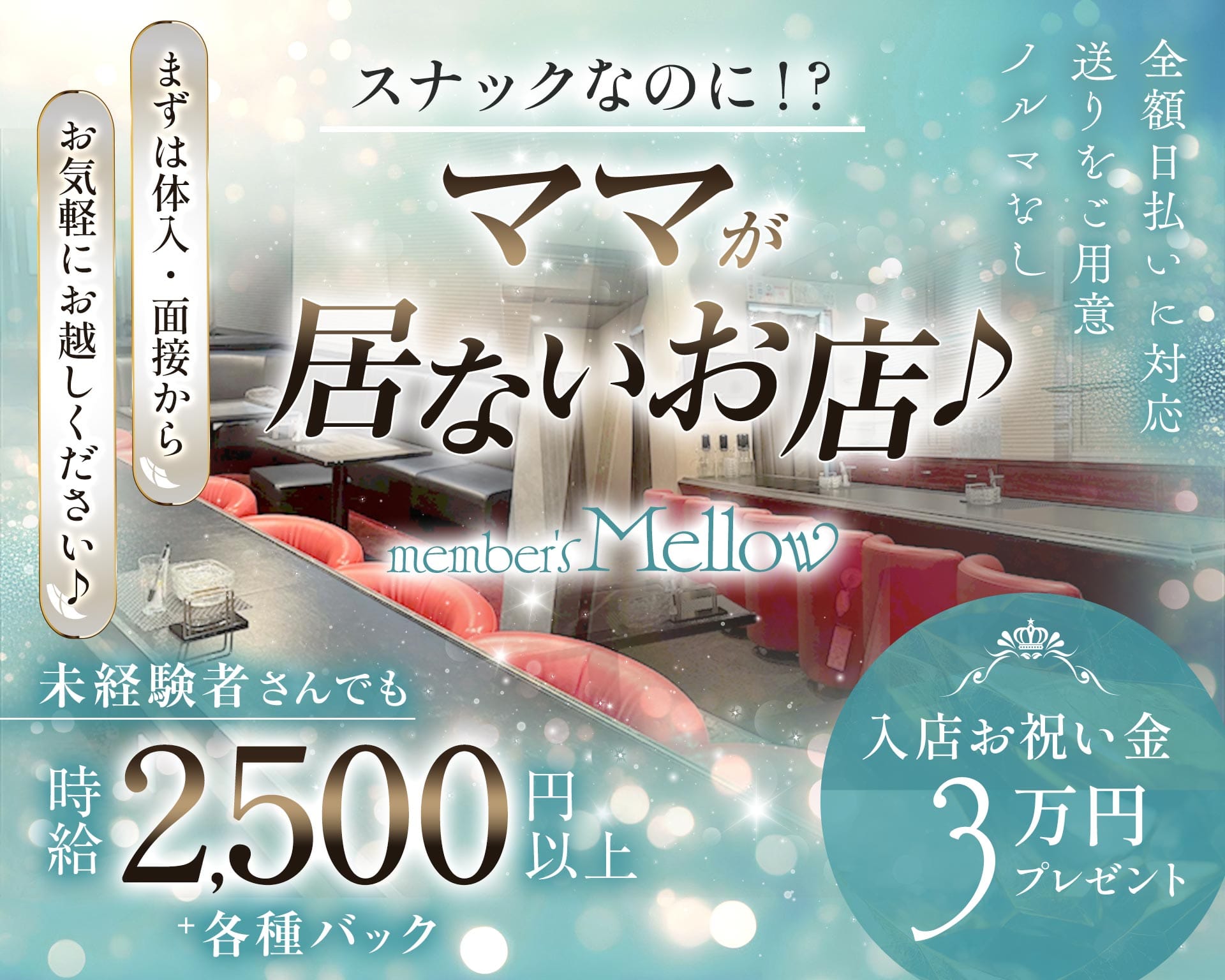 member's Mellow（メロウ） 姫路スナック TOP画像