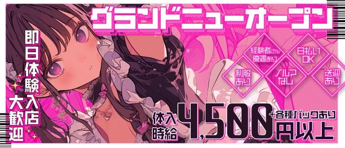 アルテミス 八王子ガールズバー 即日体入募集バナー