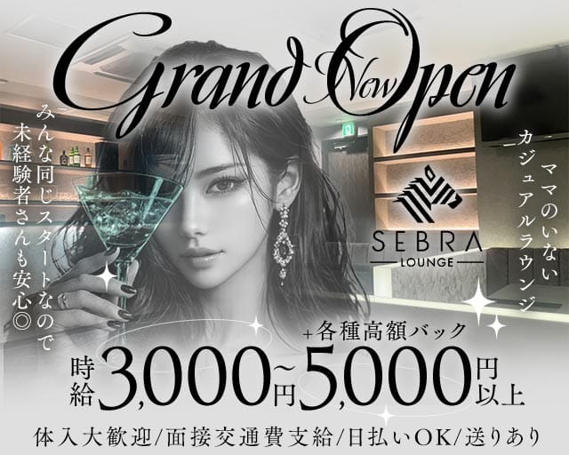 ガールズラウンジ  SEBRA（セブラ）のラウンジ体入