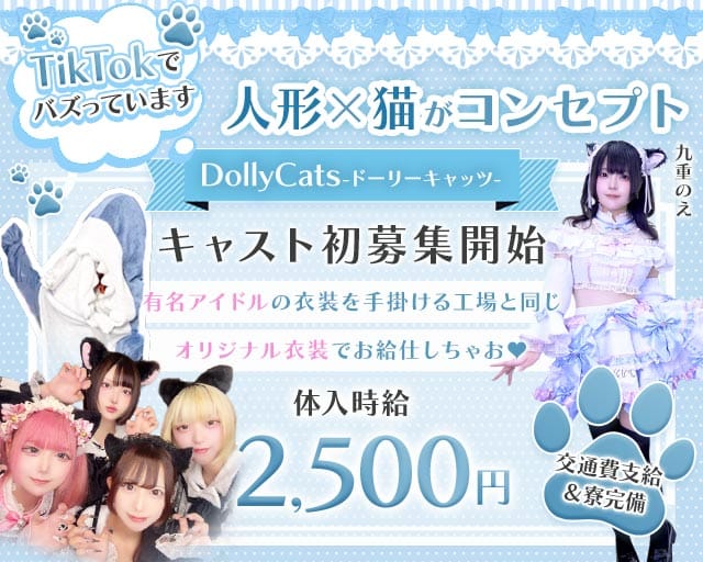 ドーリーキャッツのガールズバー体入