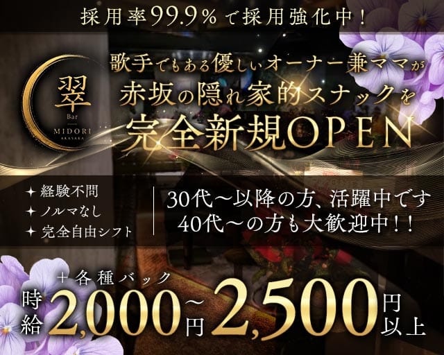 BAR翠（みどり）のスナック体入