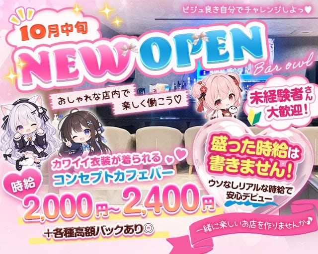 Bar_owl（バーアウル）のガールズバー体入