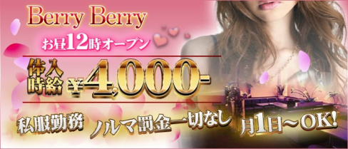BerryBerry(ベリーベリー)【公式求人情報】(蒲田キャバクラ)の求人・バイト・体験入店情報