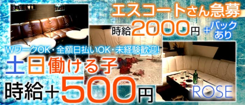ROSE(ロゼ)【公式求人・体入情報】(吉祥寺昼キャバ・朝キャバ)の求人・体験入店情報