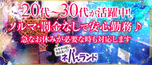 大人系パブ ネバーランド【公式求人情報】(八王子パブクラブ)の求人・体験入店情報