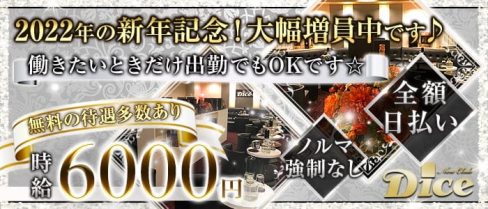 New Club Dice(ダイス)【公式求人・体入情報】(葛西キャバクラ)の求人・体験入店情報