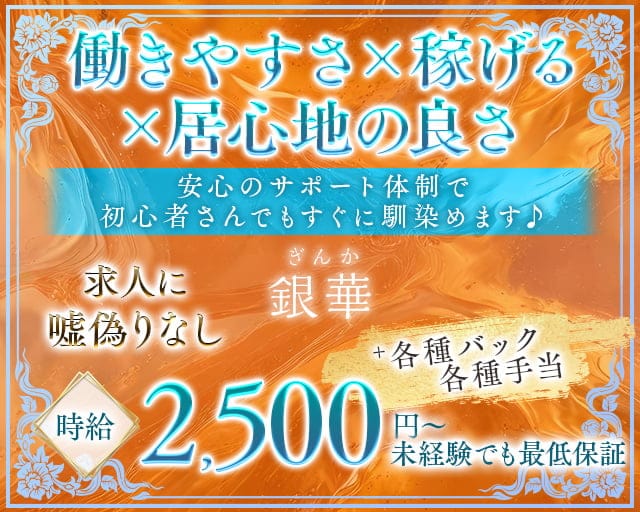 銀華（ぎんか）のスナック体入