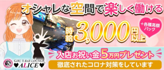 ALICE(アリス)【公式求人・体入情報】(吉祥寺ガールズバー)の求人・体験入店情報