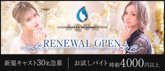 CLUB AQUA (アクア)【公式求人・体入情報】(片町キャバクラ)の求人・体験入店情報