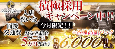 ROYAL GARDEN~ロイヤルガーデン~【公式求人情報】(関内キャバクラ)の求人・バイト・体験入店情報