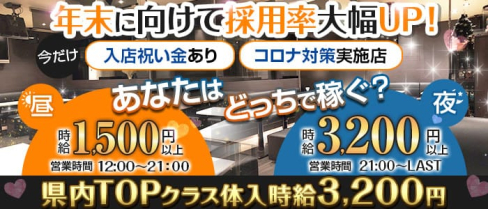 club lure~クラブ ルアー~【公式求人・体入情報】(燕三条昼キャバ・朝キャバ)の求人・体験入店情報