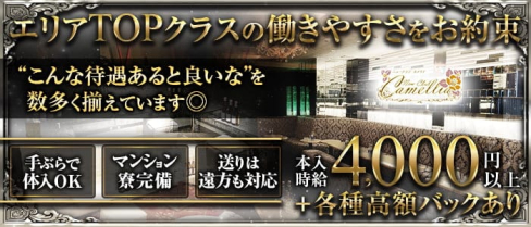 New Club Camellia(カメリア)【公式求人・体入情報】(天文館クラブ)の求人・体験入店情報
