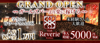 CLUB Reverie(レヴェリー)【公式求人・体入情報】(神田キャバクラ)の求人・体験入店情報