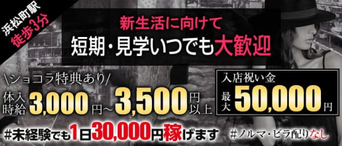 【浜松町駅前】Cafe&Bar Canan(カナン)【公式求人・体入情報】(新橋ガールズバー)の求人・体験入店情報