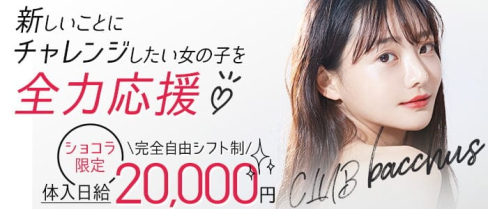 CLUB bacchus (クラブ バッカス)【公式求人・体入情報】(片町キャバクラ)の求人・体験入店情報