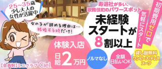 《会員制》 ミニクラブ Ciel(シエル)【公式求人・体入情報】(新宿クラブ)の求人・体験入店情報