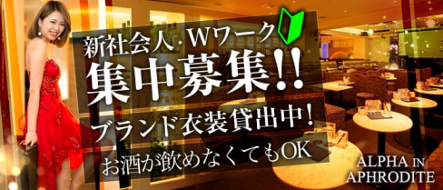 ALPHA IN APHRODITE(アフロディーテ)【公式求人情報】(殿町キャバクラ)の求人・バイト・体験入店情報