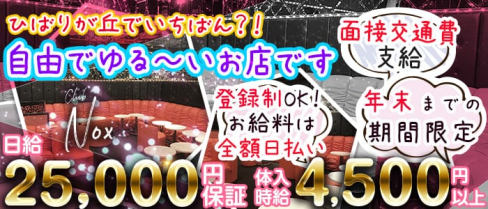 club Nox(ノックス)【公式求人情報】(池袋キャバクラ)の求人・バイト・体験入店情報