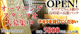 Mysterious(ミステリアス)【公式求人・体入情報】(亀有キャバクラ)の求人・体験入店情報