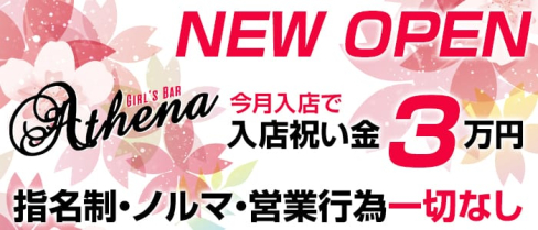 Girl's café&bar Athena(アティーナ)【公式求人情報】(草加ガールズバー)の求人・バイト・体験入店情報