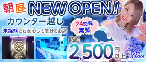 【朝・昼・夜】Girl's Bar Blue(ブルー)【公式求人・体入情報】(歌舞伎町ガールズバー)の求人・体験入店情報
