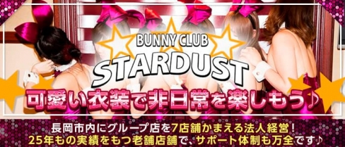 BUNNY CLUB STARDUST（スターダスト）【公式求人・体入情報】(長岡キャバクラ)の求人・体験入店情報