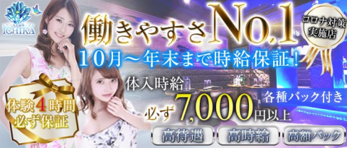 CLUB ICHIKA(イチカ)【公式求人情報】(千葉キャバクラ)の求人・バイト・体験入店情報
