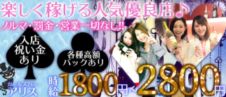 Girls Bar アリス【公式求人・体入情報】(松戸ガールズバー)の求人・体験入店情報