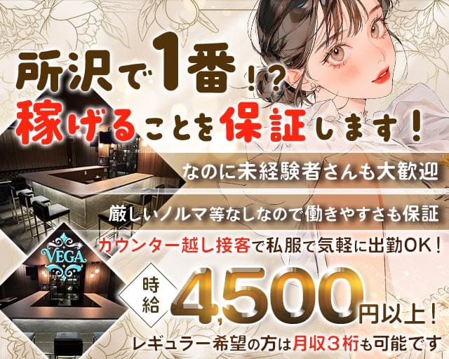 VEGA（ベガ）のガールズバー体入