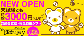 【小岩】Girl’s Bar HONEY(ハニー)【公式求人・体入情報】(市川キャバクラ)の求人・体験入店情報