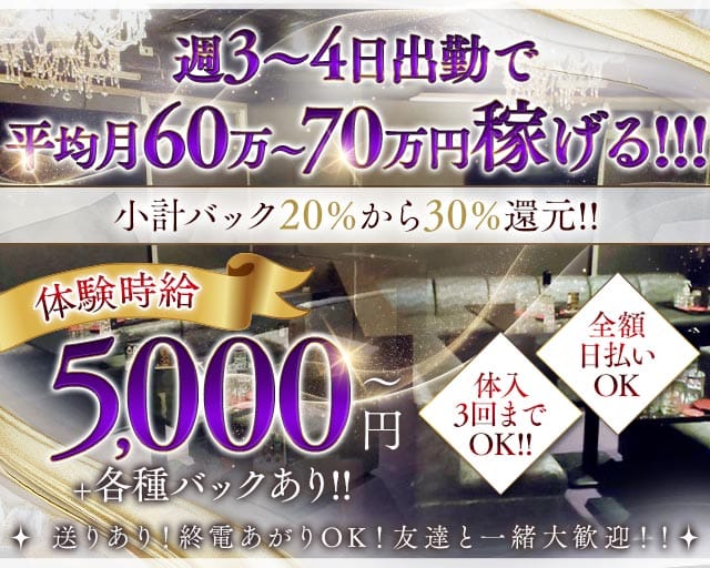 きゃばくら 金太郎（キャバクラ キンタロウ）のキャバクラ体入