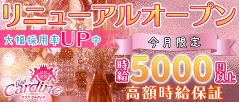 club Cardine(カルディネ)【公式求人情報】(草加キャバクラ)の求人・体験入店情報