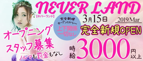 NEVER LAND (ネバーランド)【公式求人情報】(神田ガールズバー)の求人・バイト・体験入店情報