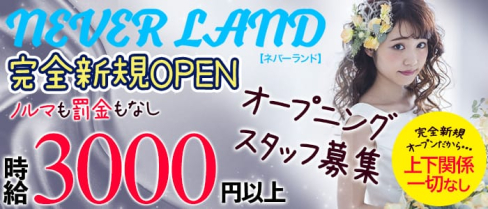 NEVER LAND (ネバーランド)【公式求人情報】(神田ガールズバー)の求人・バイト・体験入店情報