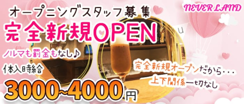 NEVER LAND (ネバーランド)【公式求人情報】(神田ガールズバー)の求人・バイト・体験入店情報