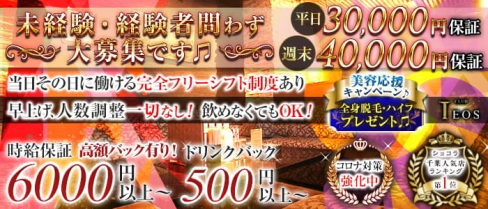 club TEOS(クラブテオス)【公式求人・体入情報】(千葉キャバクラ)の求人・体験入店情報