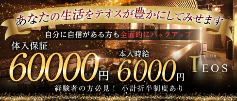 club TEOS(クラブテオス)【公式出稼ぎ求人情報】(千葉キャバクラ)の求人・バイト・体験入店情報