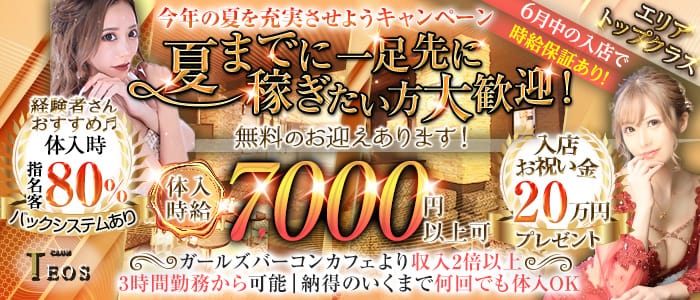 club TEOS(クラブテオス)【公式求人・体入情報】 千葉中央キャバクラ バナー